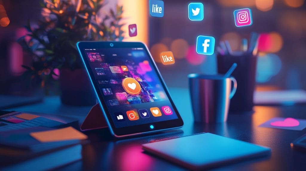 what are social media ads